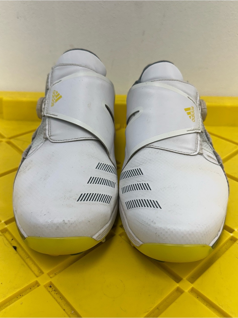 Adidas ZG21 BOA Golf Shoes White/Gray Size 8.5